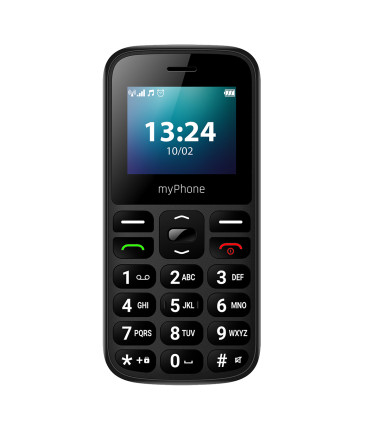 myPhone HALO | A LTE | Black | 1.77 " | TFT | 48 MB | 128 MB | Dual SIM | Nano SIM | Bluetooth | 5.0 | USB version Micro USB | B