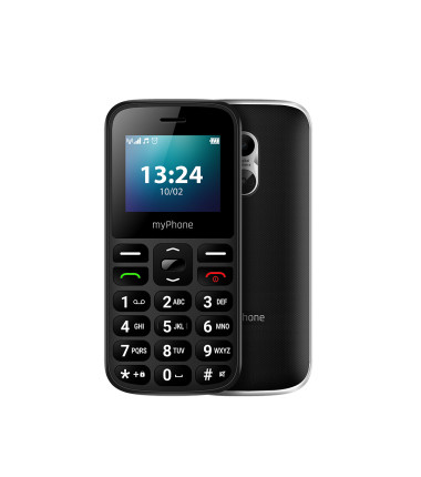 myPhone HALO | A LTE | Black | 1.77 " | TFT | 48 MB | 128 MB | Dual SIM | Nano SIM | Bluetooth | 5.0 | USB version Micro USB | B