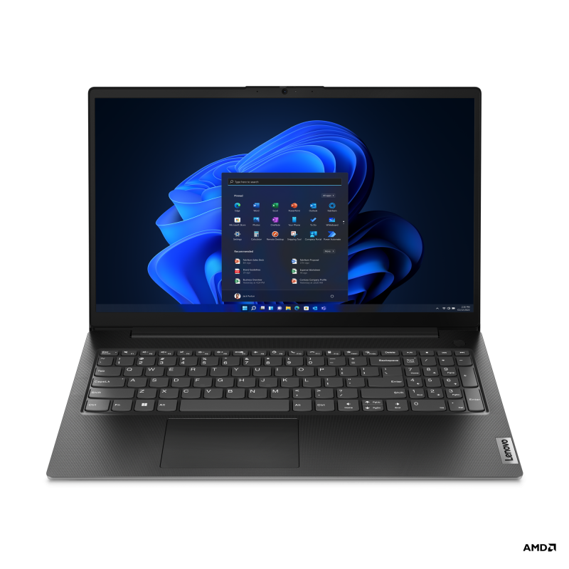 Lenovo Essential V15 G4 AMN | Black | 15.6 " | IPS | FHD | 1920 x 1080 pixels | Anti-glare | AMD Ryzen 5 | 7520U | 16 GB | Solde