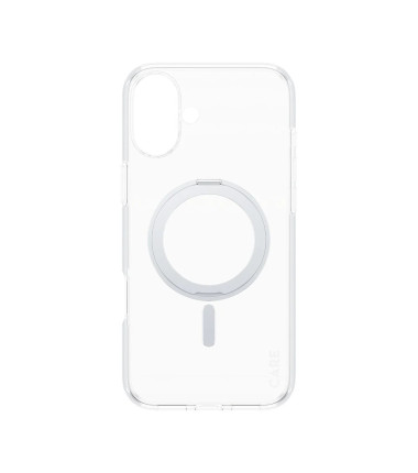 CARE by PanzerGlass Case Feature | Back protection | Apple | iPhone 16 Plus | Recycled plastic | Silver | Kickstand & MagSafe