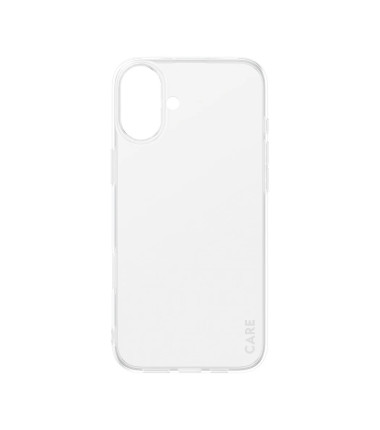 CARE by PanzerGlass Case Fashion X-Ray Soft Basic | Back protection | Apple | iPhone 16 Plus | Recycled plastic | Transparent