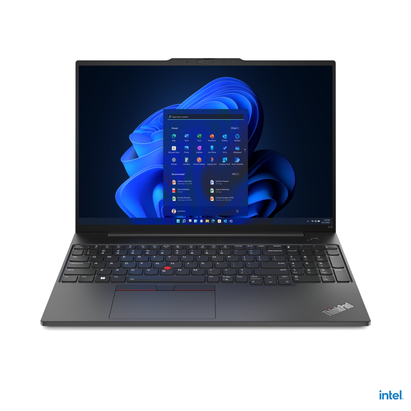 Lenovo ThinkPad E16 | Graphite Black | 16 " | IPS | WUXGA | 1920 x 1200 pixels | Anti-glare | Intel Core i5 | i5-1335U | 16 GB |