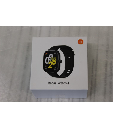 Redmi Watch 4 | Smart watch | GPS (satellite) | AMOLED | 1.97" | Waterproof | UNPACKED | Obsidian Black