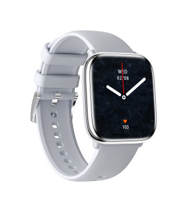 myPhone Watch Pastel | Smart watch | AMOLED | 1.75" | Waterproof | Silver Grey