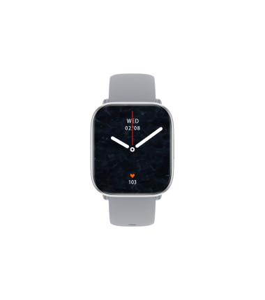 myPhone Watch Pastel | Smart watch | AMOLED | 1.75" | Waterproof | Silver Grey