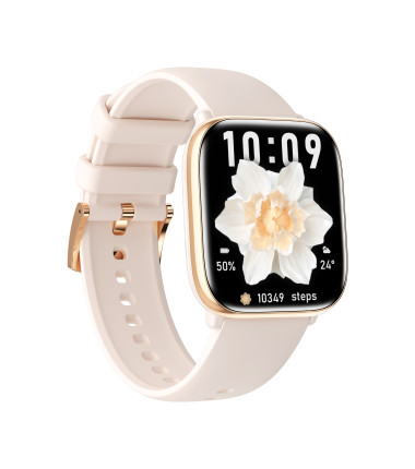 myPhone Watch Pastel | Smart watch | AMOLED | 1.75" | Waterproof | Cold Cream