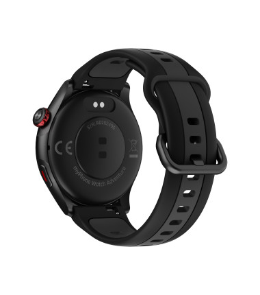 myPhone Watch Adventure | Smart watch | GPS (satellite) | AMOLED | 1.43" | Waterproof | Black