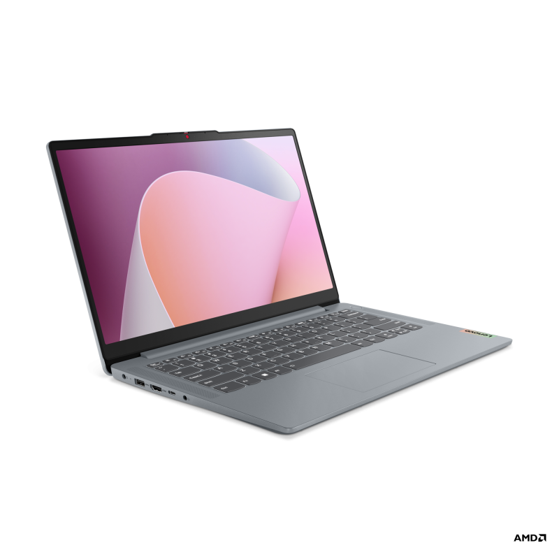 Lenovo IdeaPad Slim 3 14AMN8 | Arctic Grey | 14 " | IPS | FHD | 1920 x 1080 pixels | Anti-glare | AMD Ryzen 5 | 7520U | 16 GB | 