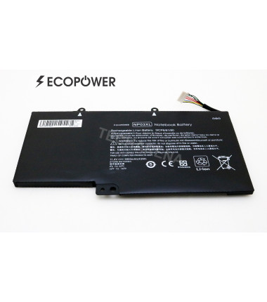 HP NP03XL ENVY PAVILION X360 EcoPower 3800mAh battery