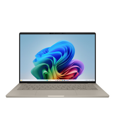 ASUS Zenbook A14 UX3407QA-QD202W 14 WUXGA/Snapdragon X X1 26 100/16GB/512GB/Qualcomm Adreno GPU/WIN11 Home/ENG Backlit kbd/Beige