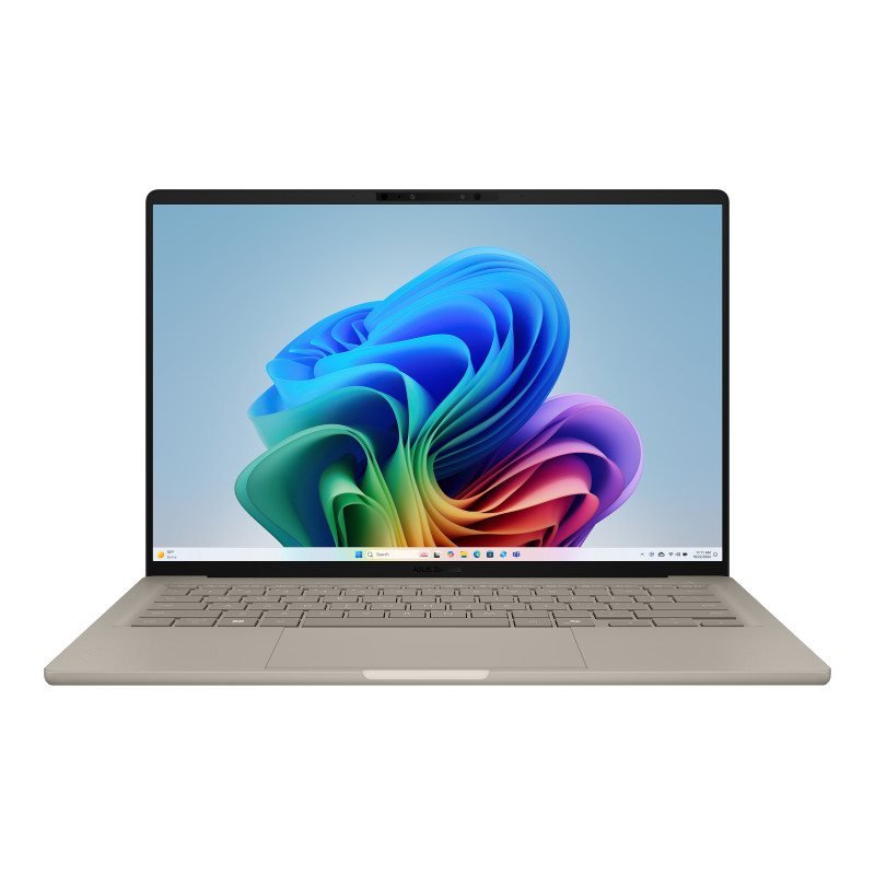 ASUS Zenbook A14 UX3407QA-QD202W 14 WUXGA/Snapdragon X X1 26 100/16GB/512GB/Qualcomm Adreno GPU/WIN11 Home/ENG Backlit kbd/Beige