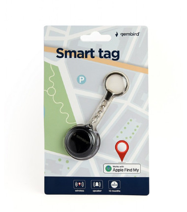 Gembird TA-TAG-01-BK Smart Tag, Black | Gembird