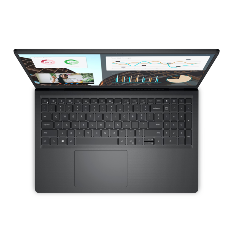 Dell Vostro 15 3530 | Carbon Black | 15.6 " | WVA | FHD | 1920 x 1080 pixels | Anti-glare | Intel Core i5 | i5-1334U | 8 GB | DD