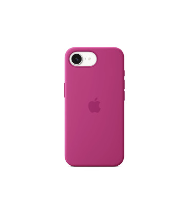 Apple iPhone 16e Silicone Case – Fuchsia
