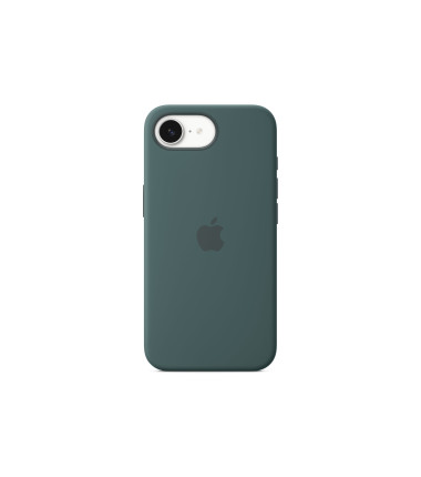 Apple iPhone 16e Silicone Case – Lake Green