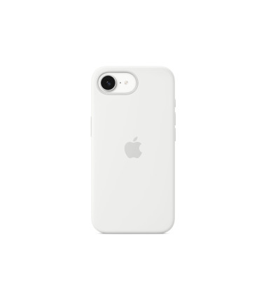 Apple iPhone 16e Silicone Case – White
