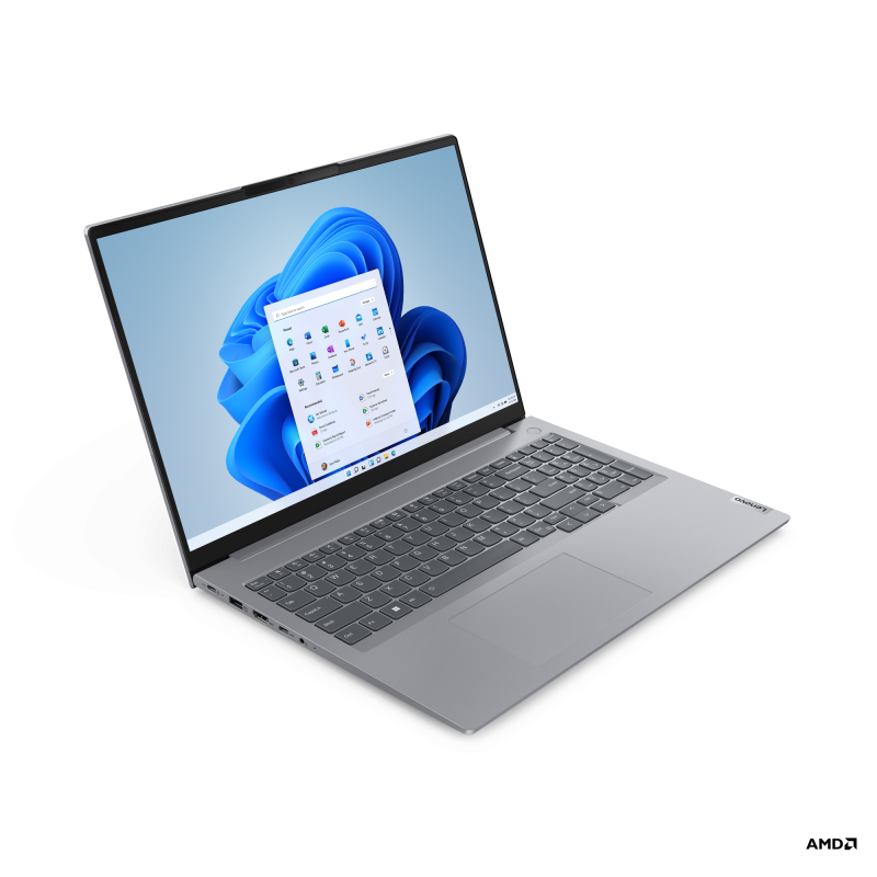 Lenovo ThinkBook 16 | Arctic Grey | 16 " | IPS | WUXGA | 1920 x 1200 pixels | Anti-glare | AMD Ryzen 5 | 7430U | 16 GB | SO-DIMM