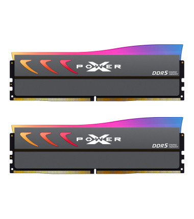 SILICON POWER Storm RGB DDR5 6000MHz (PC5-48000) CL36 32GB(16GBx2) Dual Pack 1.35V Desktop Unbuffered DIMM