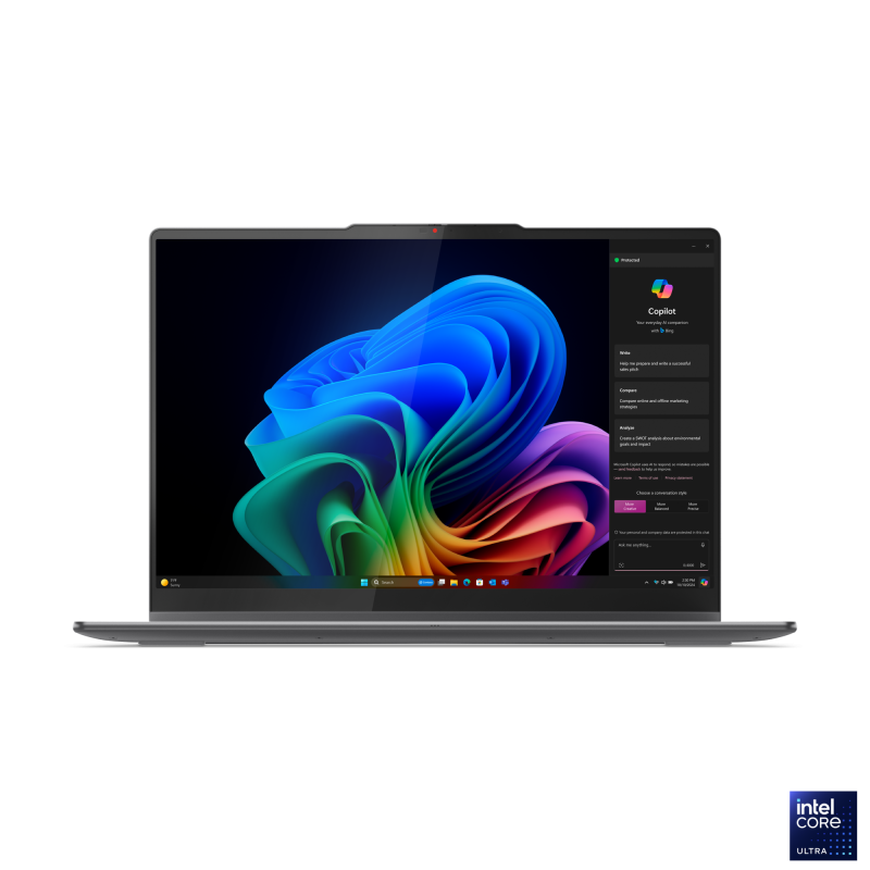 Lenovo Yoga 7 2-in-1 16ILL10 | Luna Grey | 16 " | OLED | Touchscreen | WQXGA+ | 2880 x 1800 pixels | Glossy | Intel Core Ultra 7