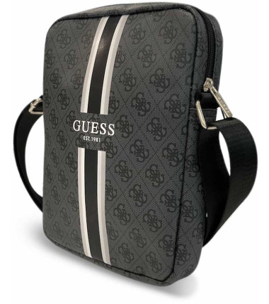 Guess Bag GUTB10P4RPSK 10"black 4G Stripes Tablet Bag