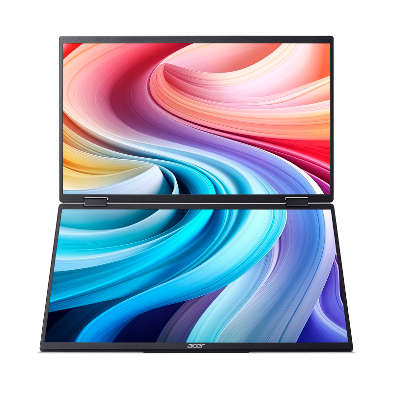 Acer PD163Qbmiuux PD3 Series 15,6"/IPS/2x1920x1080/16:9/8ms/250/100m:1/1xHDMI/2xUSB Type-C/1xDP/Black | Acer