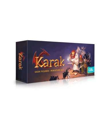 Albi Addition to the Karak game - 6 hero figures | Albi