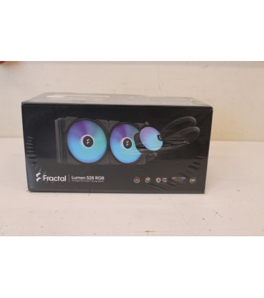 SALE OUT. Fractal Design Lumen S28 V2 RGB Water Cooling Unit | Fractal Design | Water Cooling Unit | Lumen S28 V2 RGB | DAMAGED 