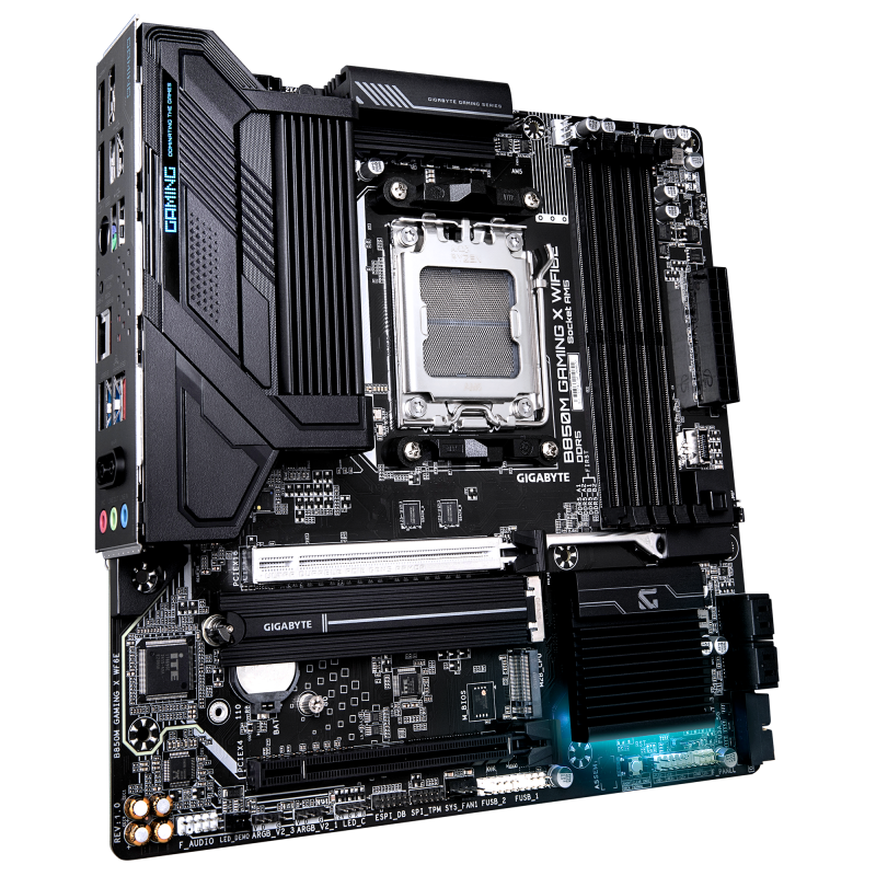 Gigabyte B850M GAMING X WIFI6E | Processor family AMD | Processor socket AM5 | DDR5 SDRAM | Supported hard disk drive interfaces