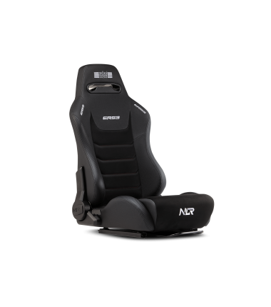 Next Level Racing | Premium PU Leather | Reclining Seat | ERS3 Elite PU Leather & Suede Edition | Black