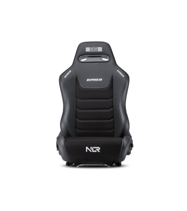 Next Level Racing | Premium PU Leather | Reclining Seat | ERS3 Elite PU Leather & Suede Edition | Black