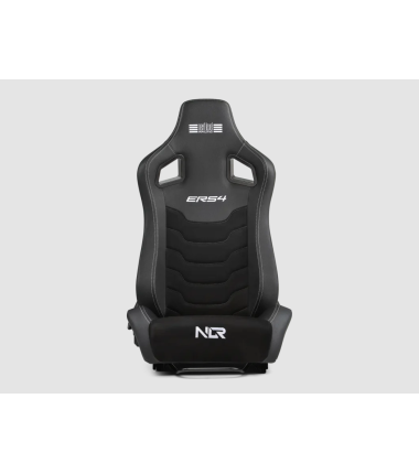 Next Level Racing | PU Leather and Suede | Reclining Seat | ERS4 Elite PU Leather & Suede Edition | Black