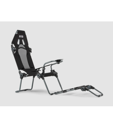 Next Level Racing | Foldable Formula and GT Cockpit | F-GT Lite Grey Edition | Grey and Black