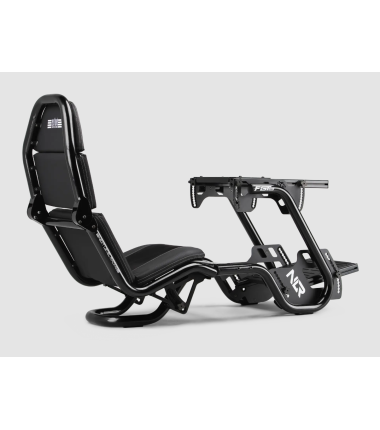 Next Level Racing | Steel | Racing Simulator Cockpit | F-GT Pro Formula and GT Black Edition | Black