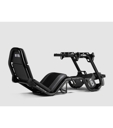 Next Level Racing | Steel | Racing Simulator Cockpit | F-GT Pro Formula and GT Black Edition | Black