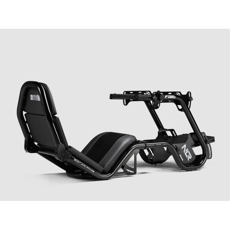 Next Level Racing | Steel | Racing Simulator Cockpit | F-GT Pro Formula and GT Black Edition | Black