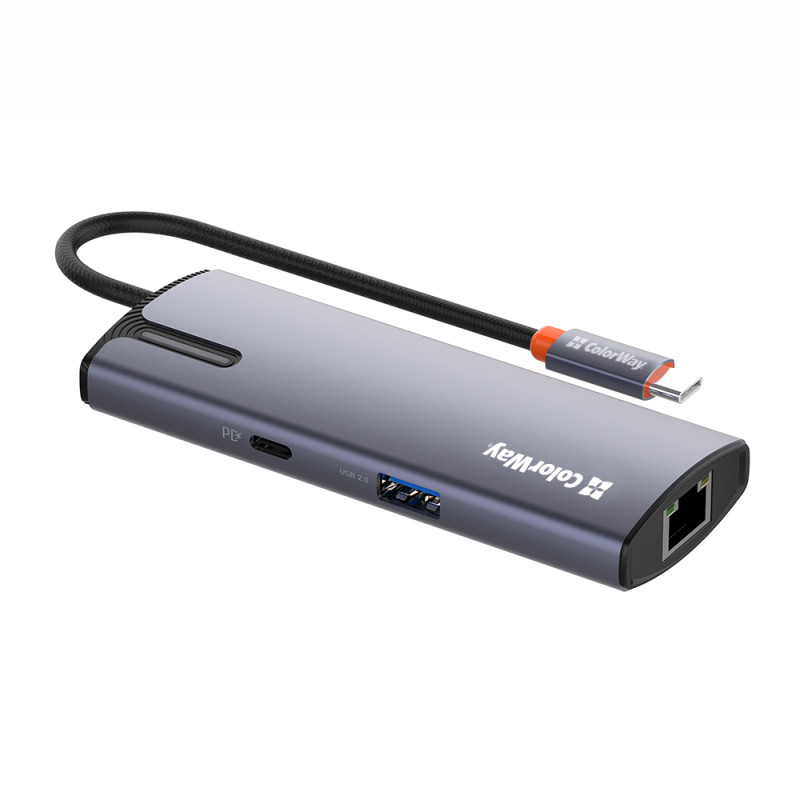 ColorWay 6-in-1 Docking Station | CW-HUB03 | 100 W
