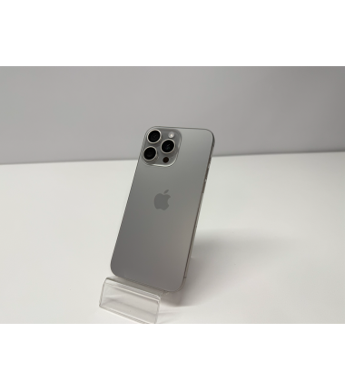 Apple REFURBISHED | iPhone 15 Pro Max | White Titanium | 256GB | Grade B