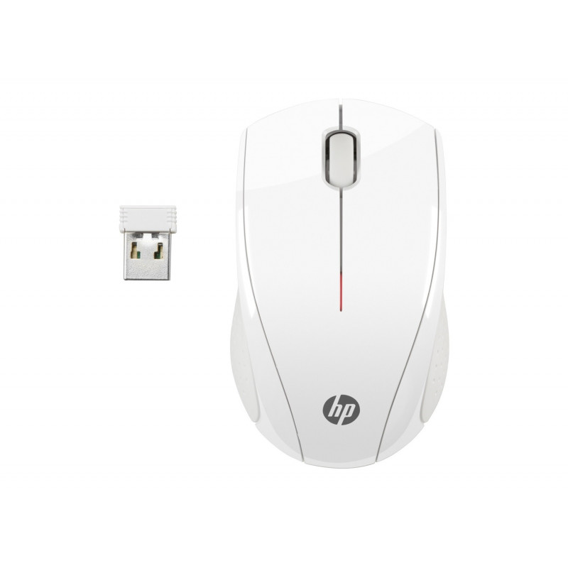 HP X3000 balta belaidė pelė