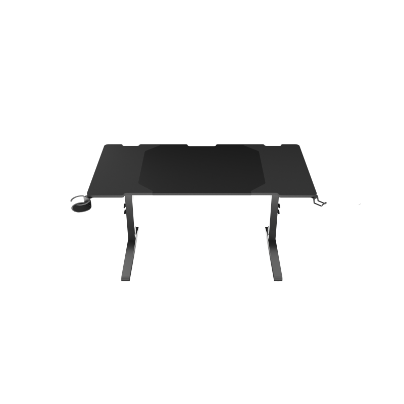 Genesis | Modular Gaming Desk | Holm 140 RGB | Anthracite Black