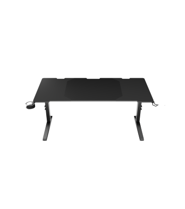 Genesis | Modular Gaming Desk | Holm 160 RGB | Anthracite Black