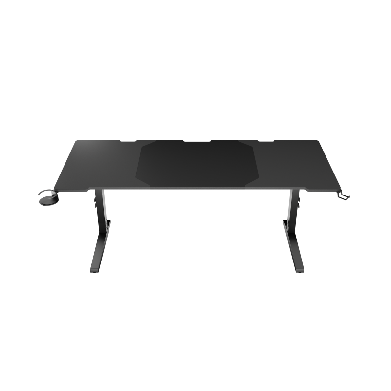 Genesis | Modular Gaming Desk | Holm 180 RGB | Anthracite Black