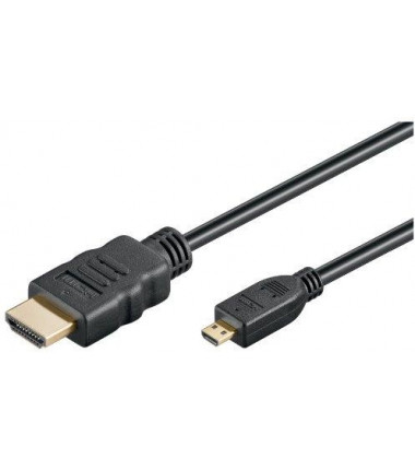 Goobay 31942 High Speed HDMI to Micro HDMI laidas, 2m.