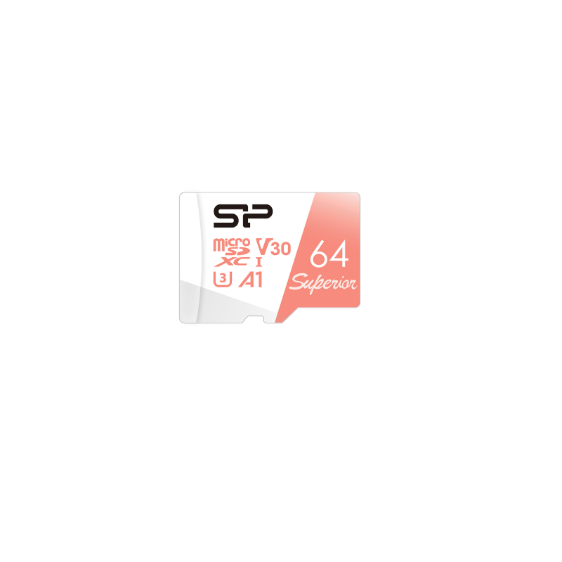 SILICON POWER Micro SDXC 64GB, W/A, V30, A1, TF_SDXC UHS-I V3 | Silicon Power
