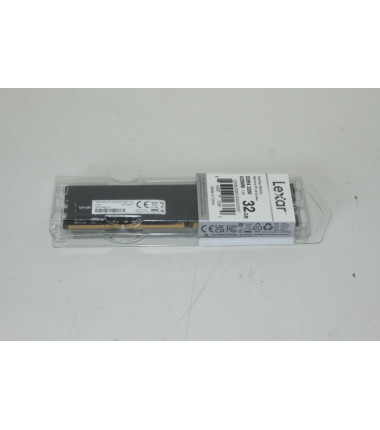 SALE OUT. Lexar DDR4 32GB 288 PIN U-DIMM 3200Mbps, CL19, 1.2V- BLISTER Package | Lexar | 32 GB | DDR4 | 3200 MHz | PC/server | R