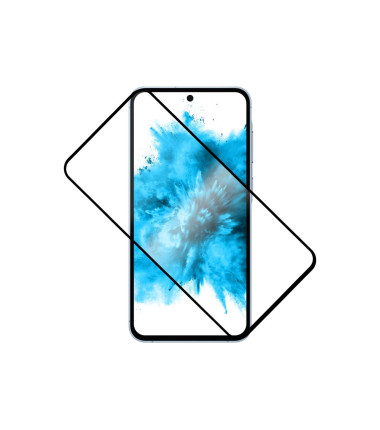 Fixed Screen Protector | Samsung | Galaxy A36 5G/A56 5G | Tempered Glass | Black | Full Cover 2.5D