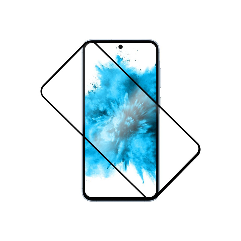 Fixed Screen Protector | Samsung | Galaxy A36 5G/A56 5G | Tempered Glass | Black | Full Cover 2.5D