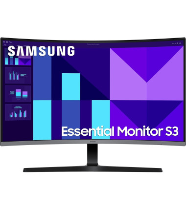 Samsung LS27D390GAUXEN 27" Curved Monitor Full HD 1920x1080/16:9/250cd/m2/4ms, HDMI, USB