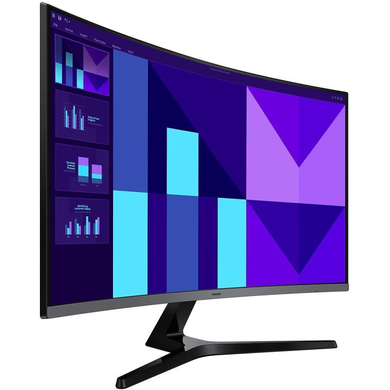 Samsung LS27D390GAUXEN 27" Curved Monitor Full HD 1920x1080/16:9/250cd/m2/4ms, HDMI, USB