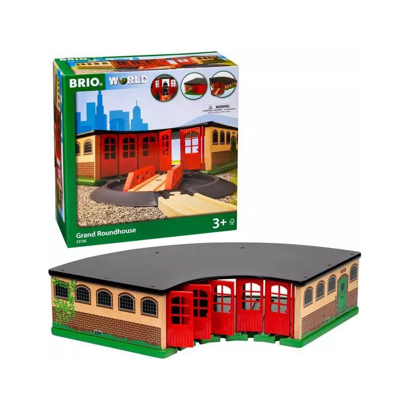 BRIO RAILWAY | World Grand Roundhouse | 33736