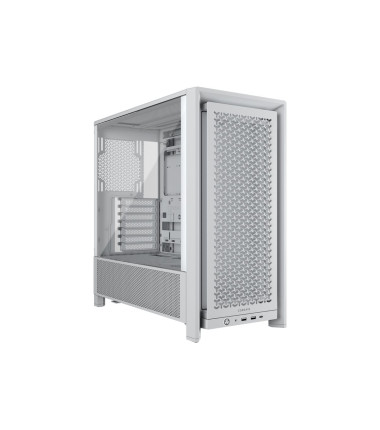 Corsair PC Case | Frame 4000D Modular | White | Mid-Tower | Power supply included No